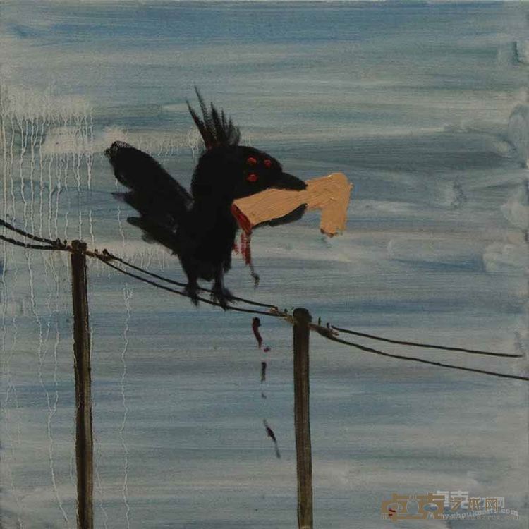 狂犬吠墓第十五章  50x50cm    布面油画    2015