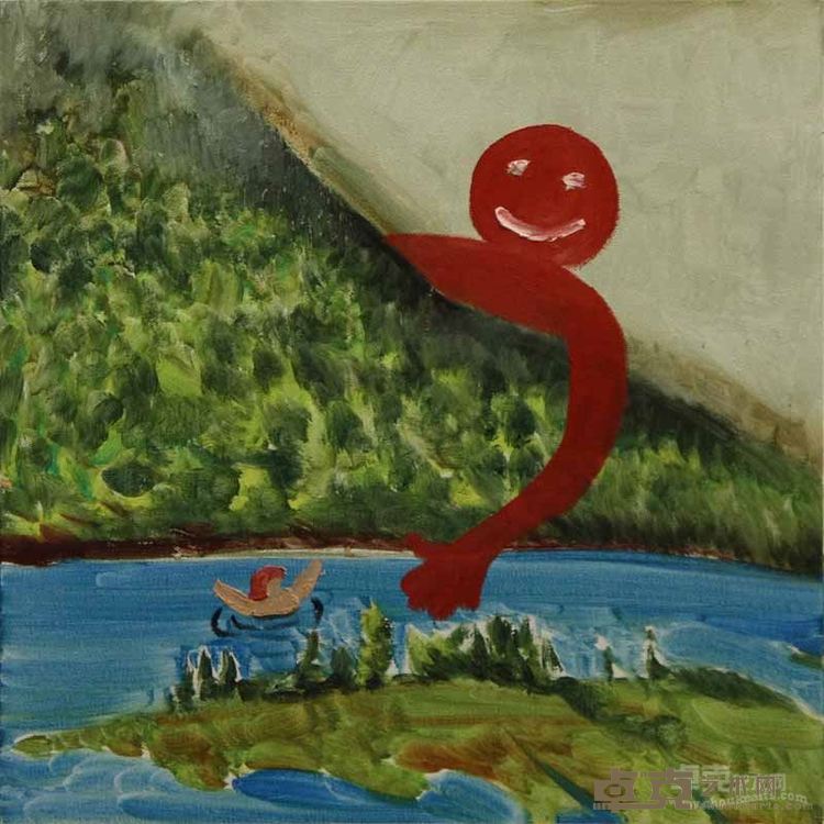 你可愿留下  50x50cm    布面油画  2015