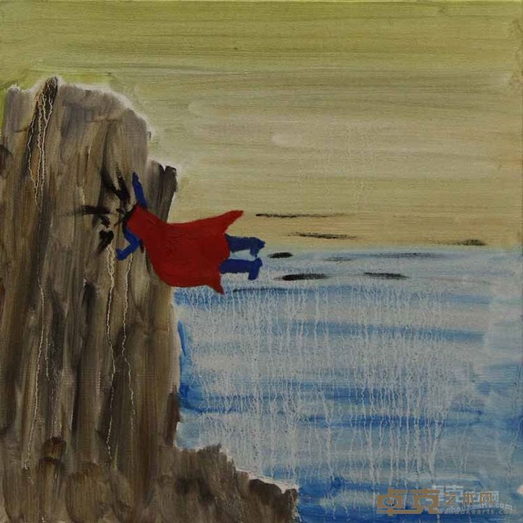 西风吹来  50x50cm    布面油画    2015