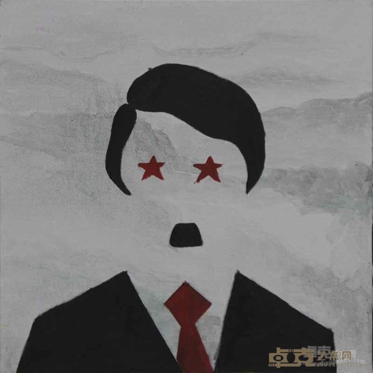 一画家 50x50cm    布面油画    2015