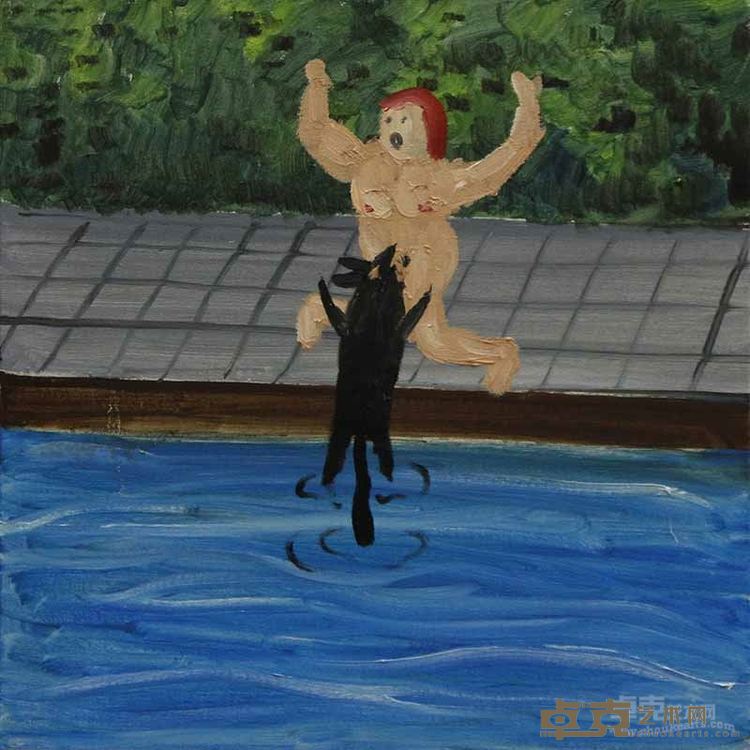 真讨厌  50x50cm    布面油画    2015