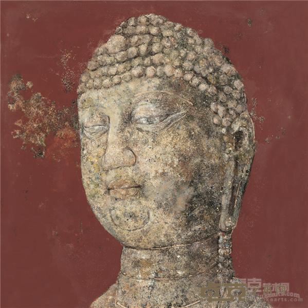 李耘燕《寸心千里》  41x41cm 2012年