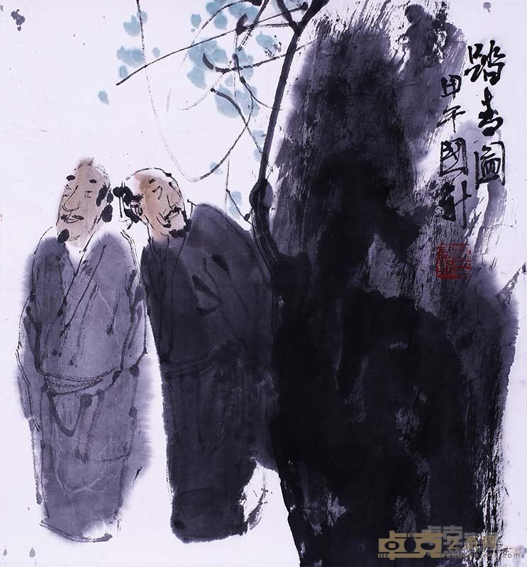 《踏青图》杨国新
