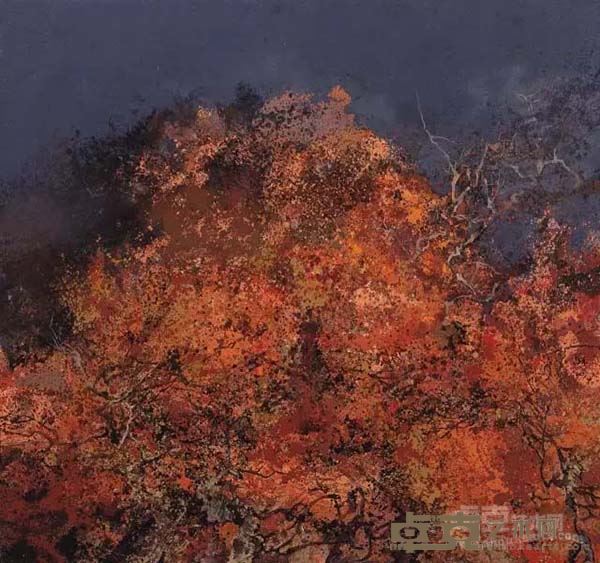 丹顶    布面油画     150 × 150cm     2015