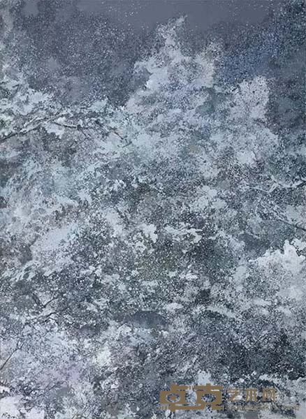 道心     布面油画     220 × 160cm     2014
