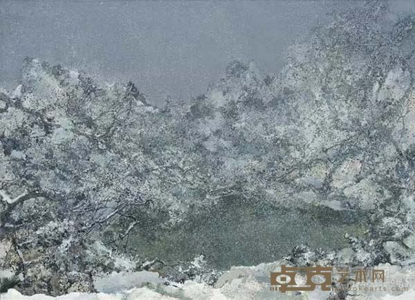 素处    布面油画    160 × 220cm      2013