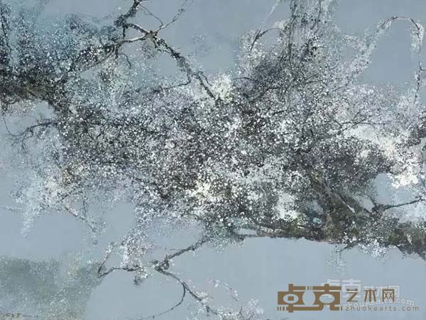 天放    布面油画    190 × 250cm     2014