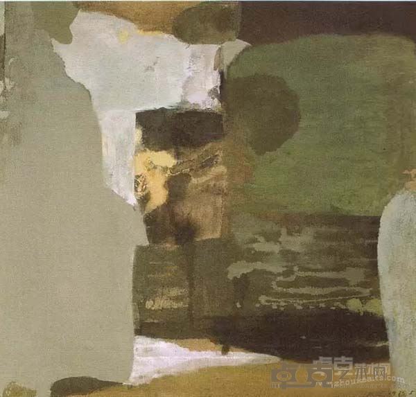 无题B-5   布面油画   170 × 155cm    1998