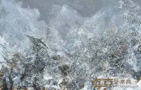 悠悠寒谷    布面油画   160 × 250cm     2014