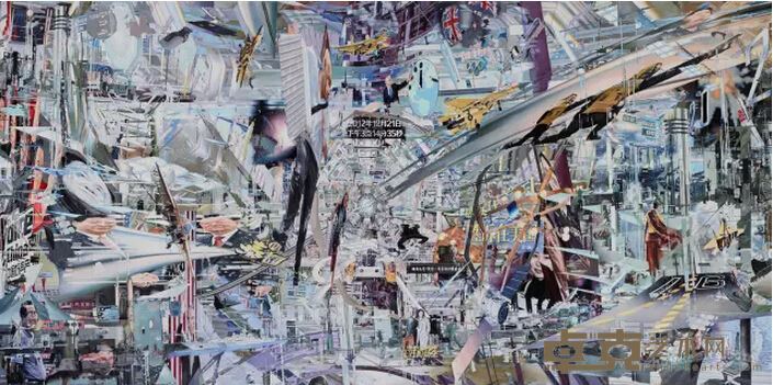 “2012”  200x100cm  布面油画  2013年