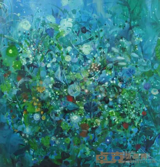 白露  综合材料  100x100cm  2015