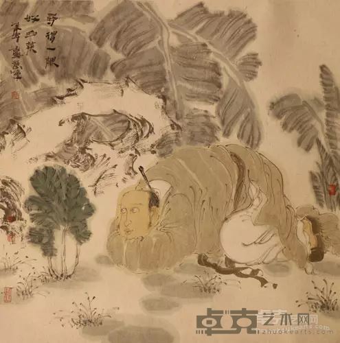 寻得一棵好白菜   68cm×68cm  乙未年
