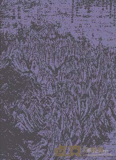 《往日微风-金刚山》 黄仁基 200x144x6cm 2015年