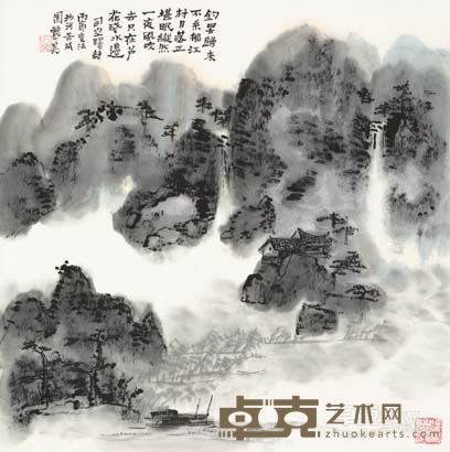钓罢归来  68×68  1986
