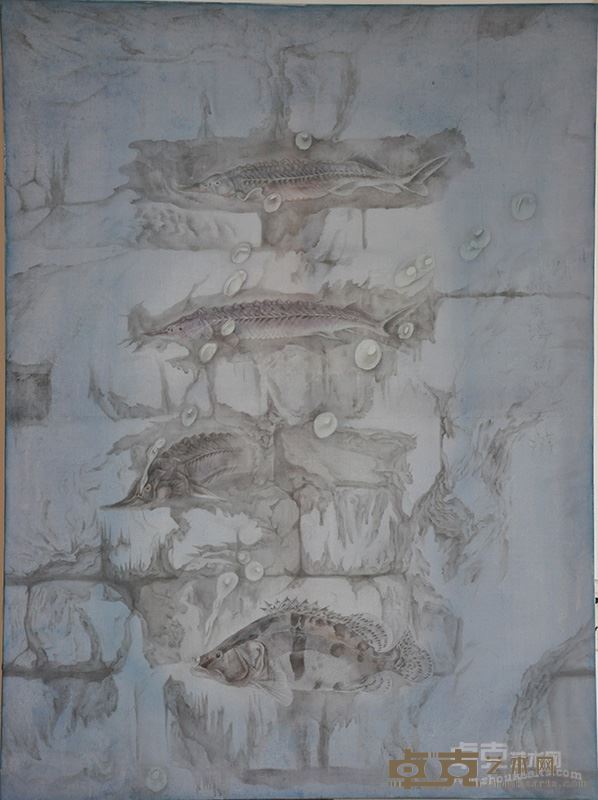 林奕溥《家园系列局部一》95×71cm纸本设色2015