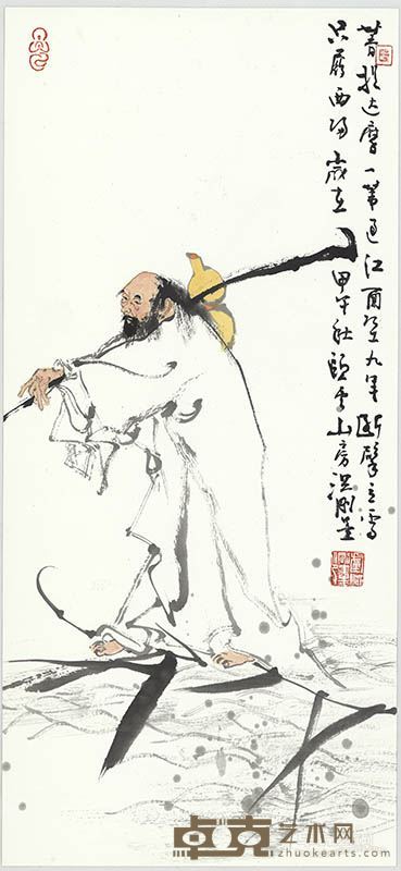 达摩过江  35X65