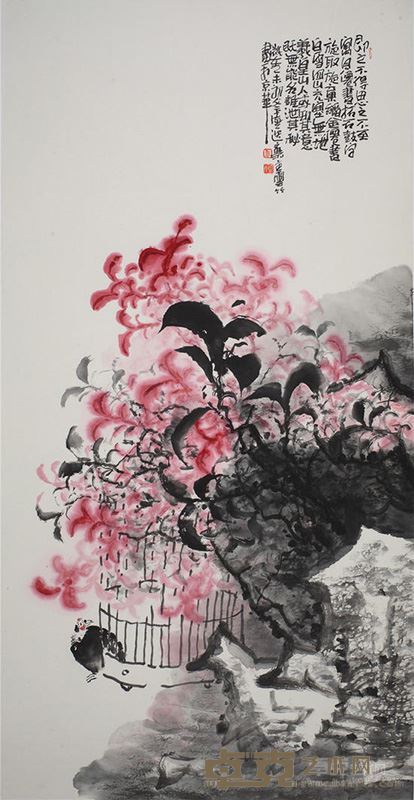 马胜利作品《万物皆春》