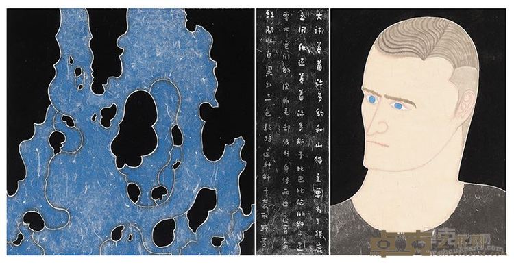 刘琦 马可波罗1 68x136cm 纸本设色 2014