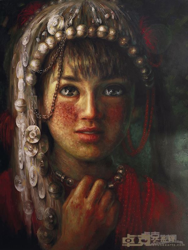 刘红 《她的世界》140X120cm