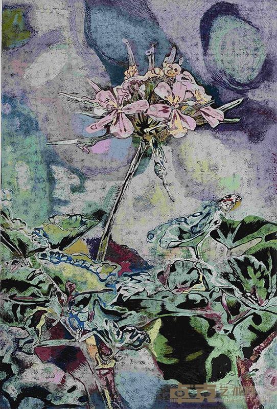 《蝶恋·系列36》  徐浡君  98x66cm  2015年