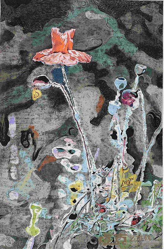 《蝶恋·系列31》  徐浡君 100x66cm 2015年