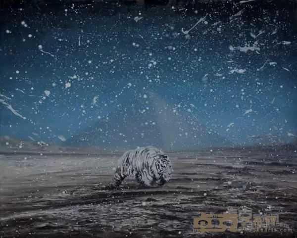 《荒原-疲惫的行者》 赵博 200x160cm 2013年