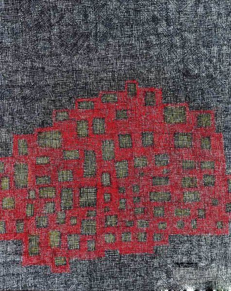 《十八拍——今夜无人入睡》宋昱霖2010-2011 布面丙烯160X200cm