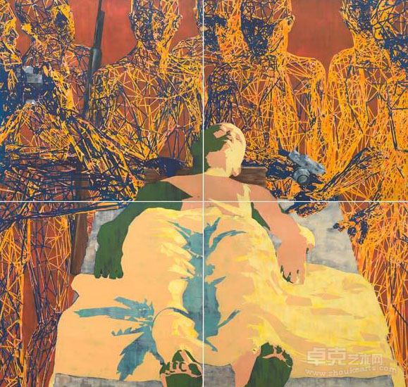 《异己》 400x400cm 201