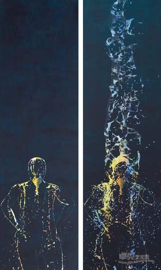 《洗礼》 260x146cm 2013