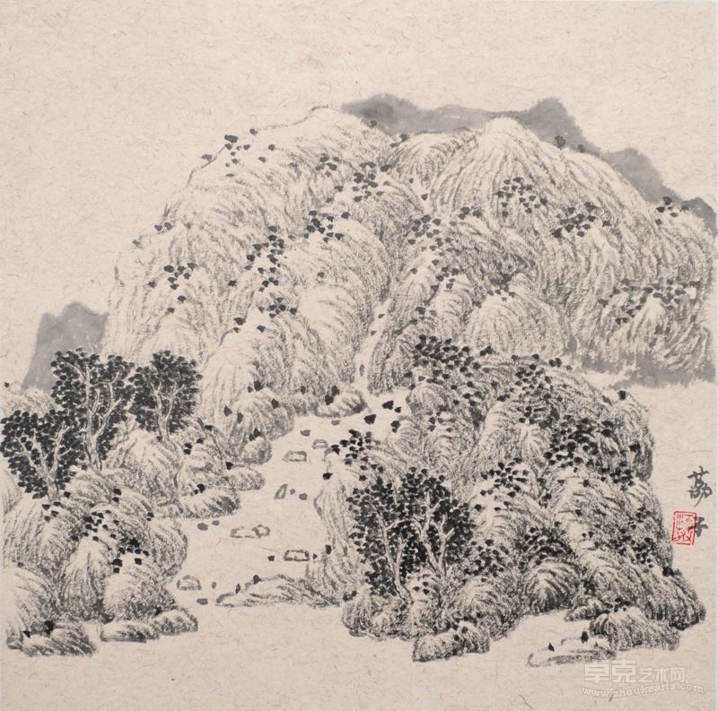 江荔《乱石依流水》