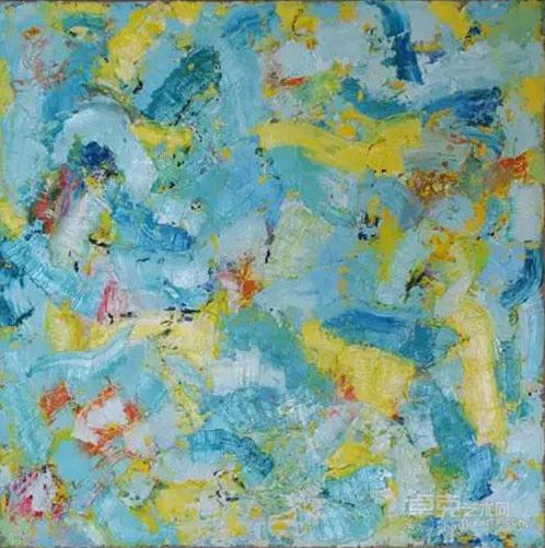 《无题175》 陈亮 50×50cm 2009年