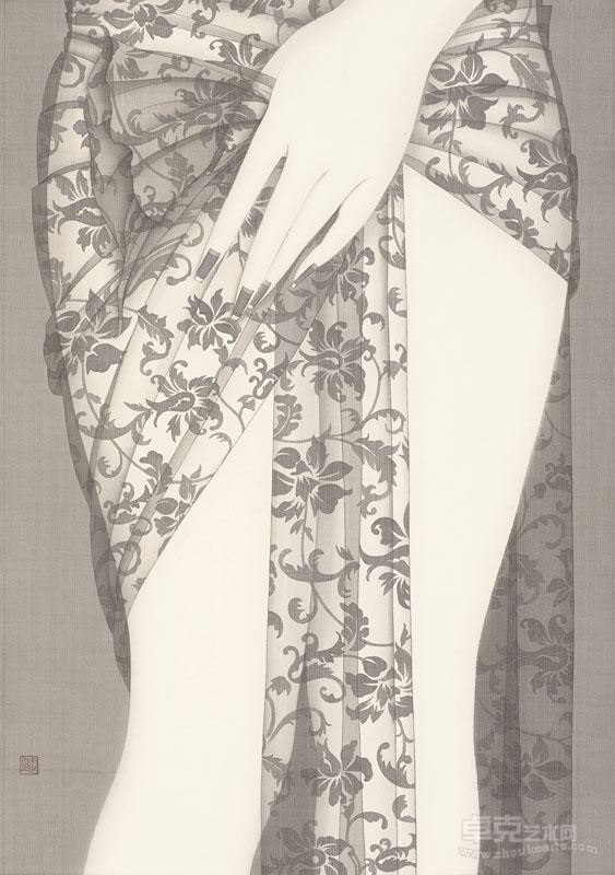 杨臻臻 青花·三