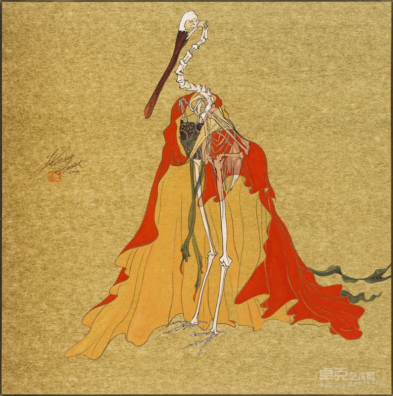 黄欢作品  《彼岸  系列之1》