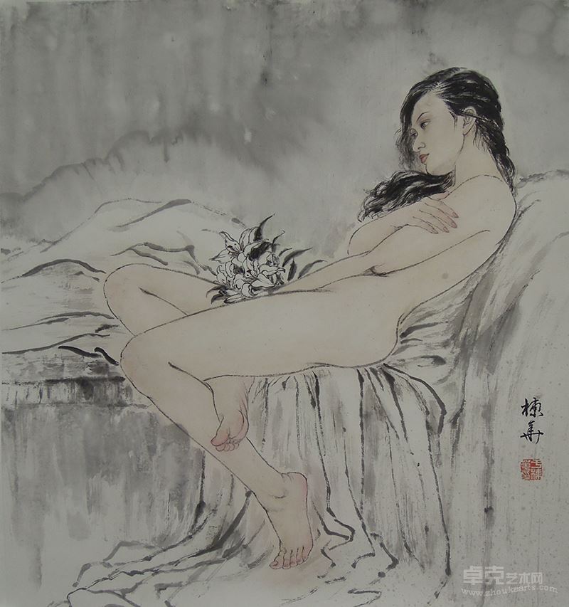 闲日 于栋华 69x69cm