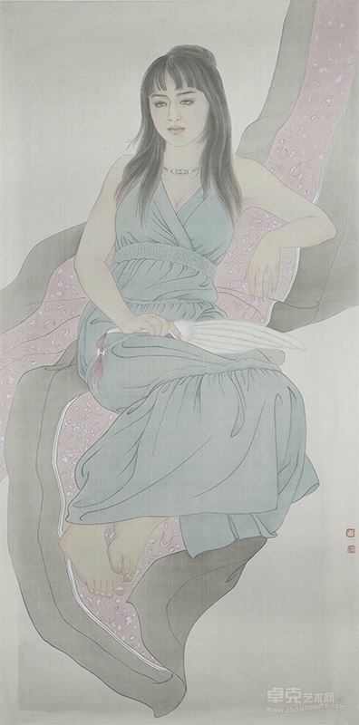 《情浓冬暖》 69x139cm 2014 于栋华