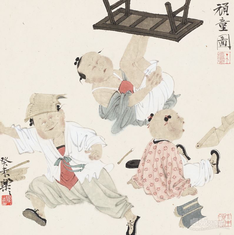 徐乐乐 顽童图