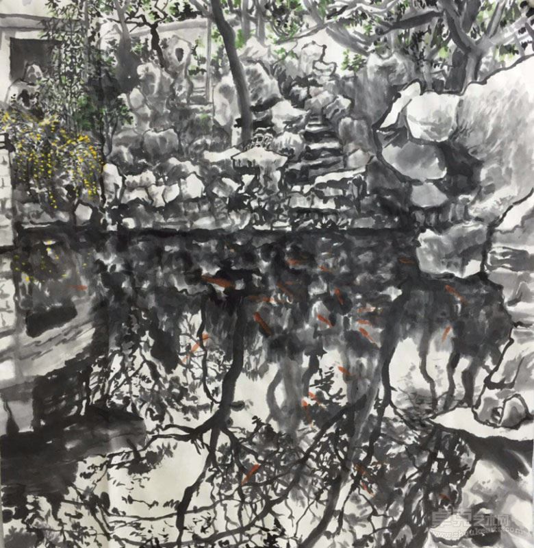 傅旭明《春影赫赫》