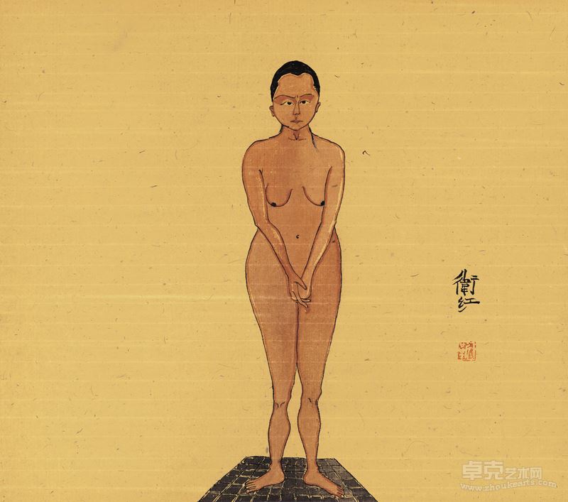 独自 Alone ◎ 36×41cm ◎ 纸本水墨 ink on paper ◎ 2009年