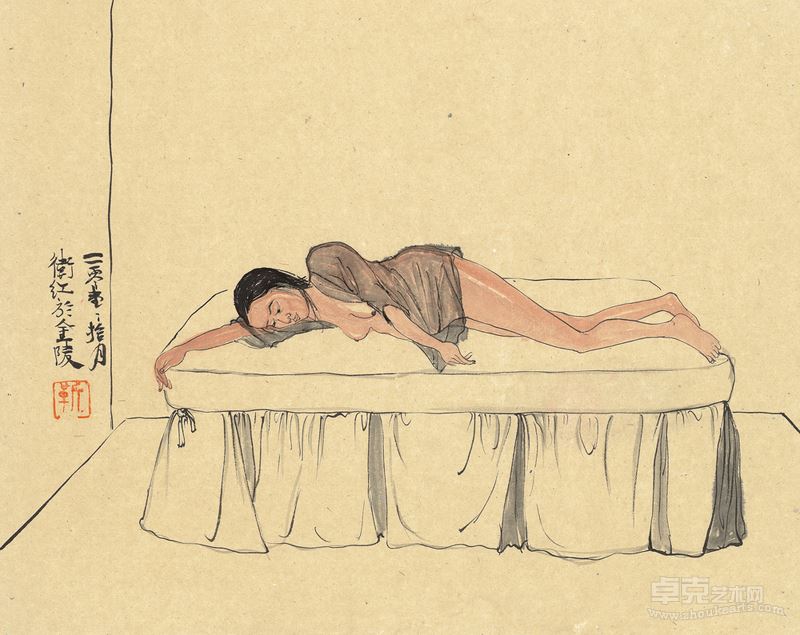 无题Without title 39.3×49.4cm纸本水墨 ink on paper 2011