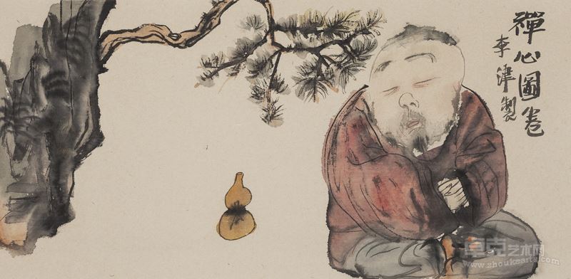禅心图卷 Zen ● 70×34cm ● 纸本水墨 ink on paper ● 2014年 107
