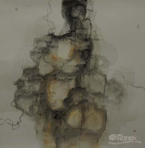 传说·禅说3 杨巽荣 68cm x 68cm 2011