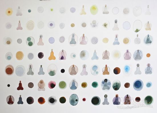 瑃燕 A world in grand of sand No.58 76x58cm 2015