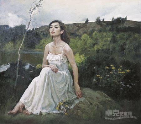 风轻轻地吹过