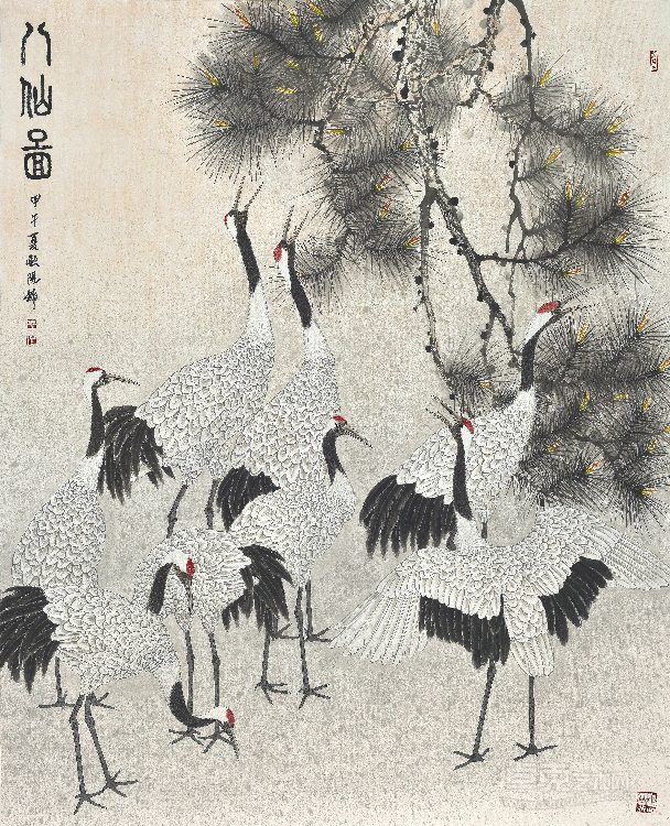 八仙图