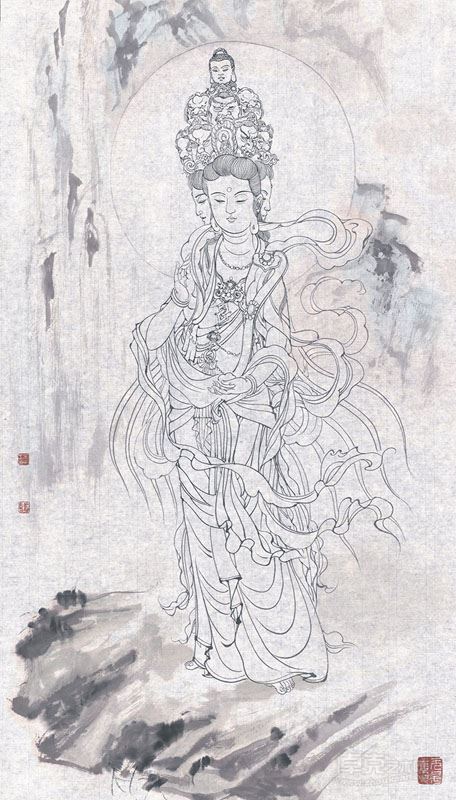 李广 十一面观音