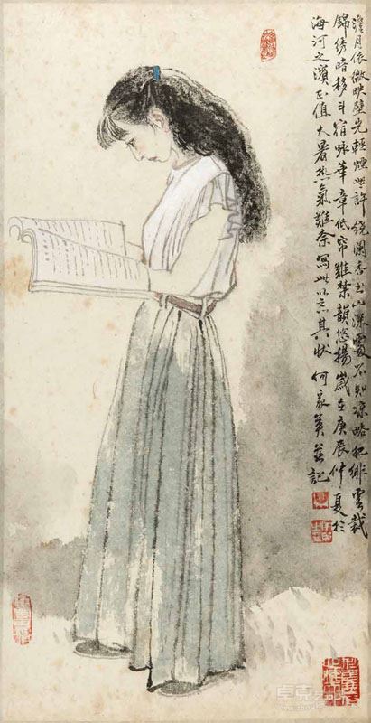 何家英作品
