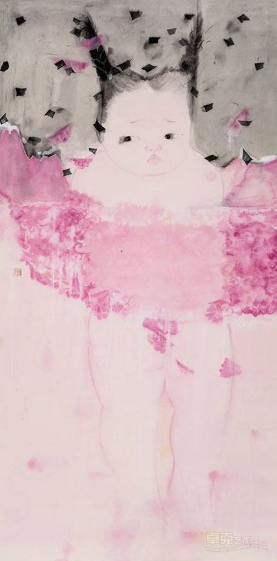 谭斐作品 《记忆的碎片》 110cm×68cm  2014年