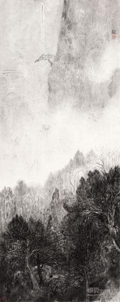 泉 崔见 110cmx46cm 2011年作