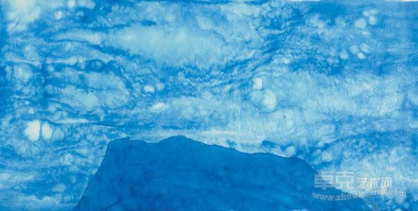 一座山 崔见 68cm×169cm 2014年作