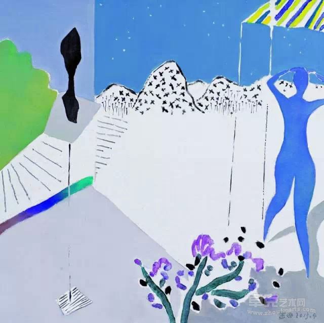 四季歌  布面油画  60×60cm  2013